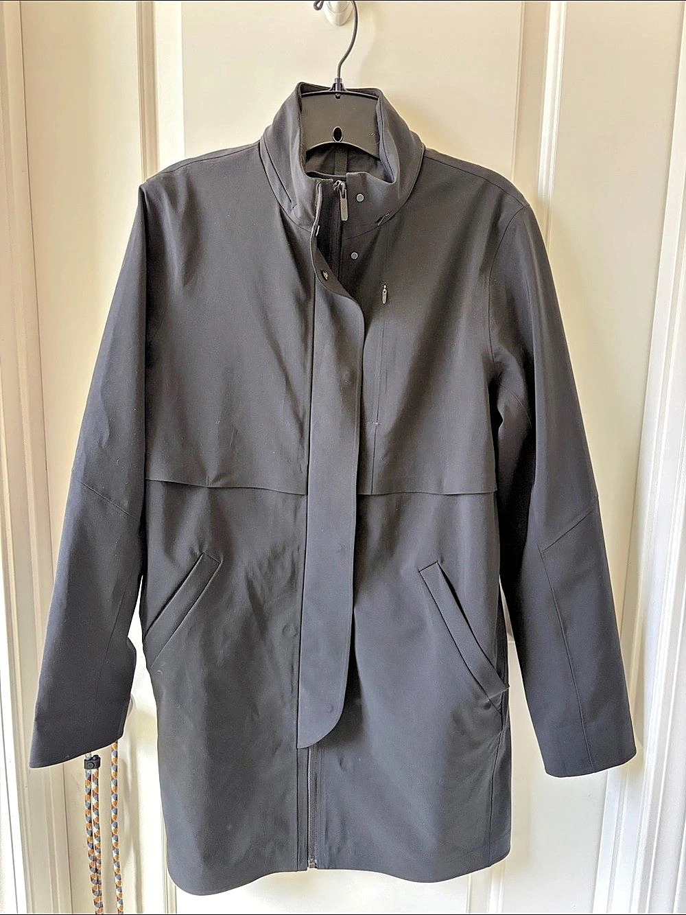 lululemon Rain Rebel Jacket Gray Utility Jacket